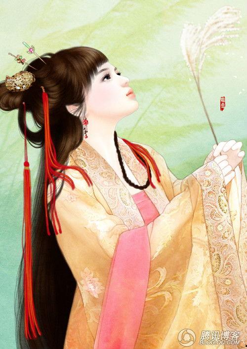 很漂亮的古装照片,古典佳人风华绝代